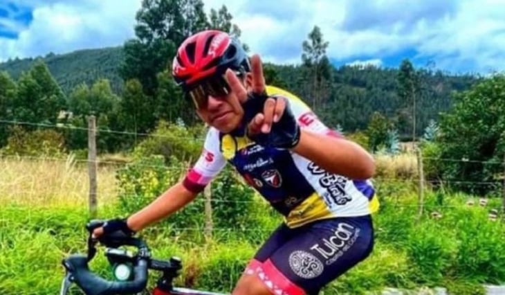 Ciclista ecuatoriano Kevin Pozo murió al ser atropellado mientras entrenaba