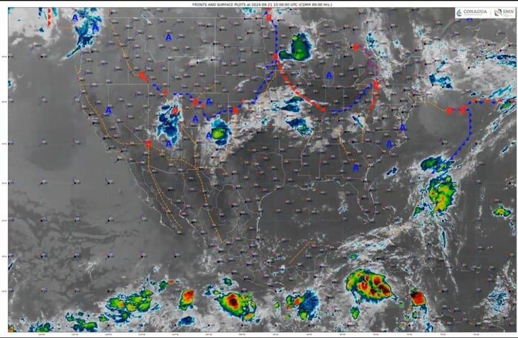 Nuevo frente frío ocasionará lluvias fuertes en Coahuila