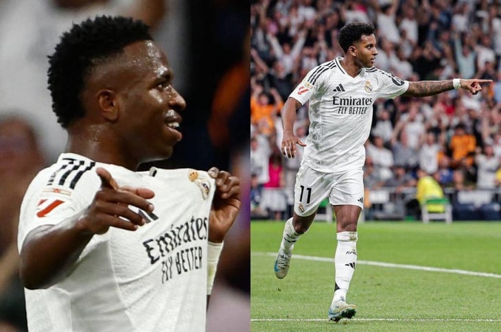 Con un espectacular Vinicius, Real Madrid remonta y golea