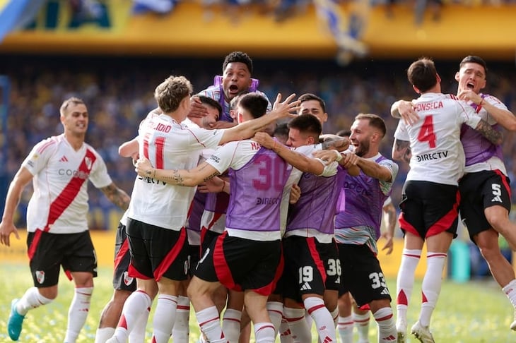 River le ganó por 1-0 a Boca y fue feliz en una Bombonera