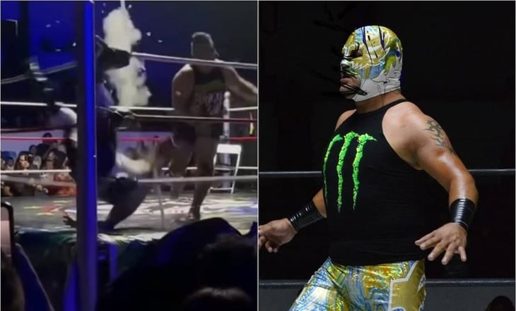 Luchador mexicano sufre espeluznante lesión en lucha extrema