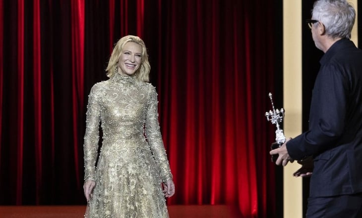 Cate Blanchett recibe un premio honorífico en San Sebastián