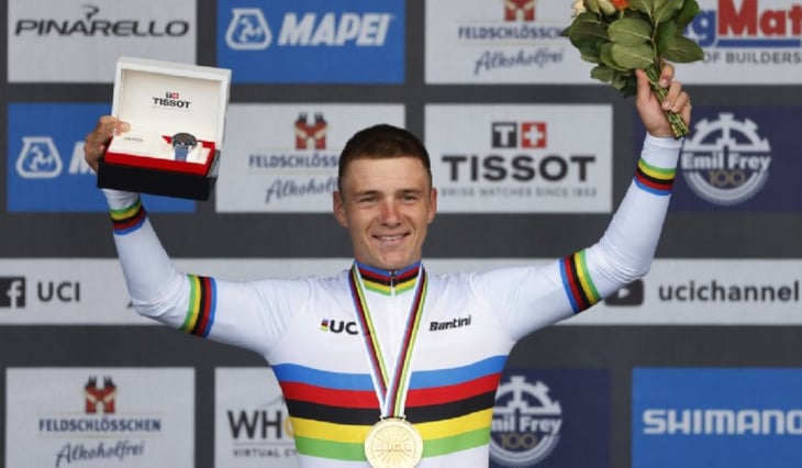 ¡Nadie es más rápido que él! Remco Evenepoel se corona en el Mundial de Ciclismo