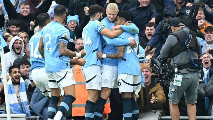 Haaland marcó para el Manchester City y alcanzó un récord que solo tenía Cristiano Ronaldo en Real Madrid