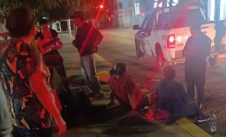 Patrulla atropella 6 personas en Tamaulipas; todas resultaron lesionadas