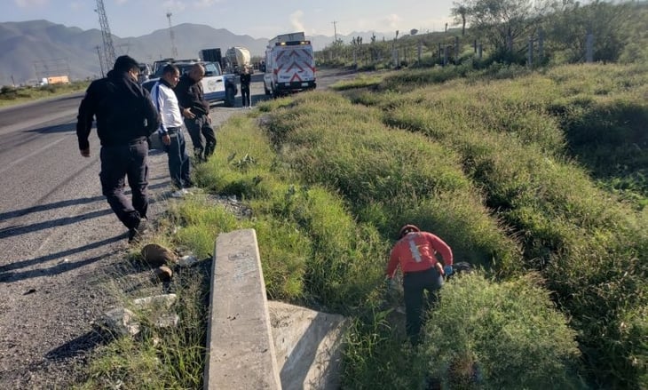 Mueren 2 personas arrolladas en la Monterrey-Saltillo