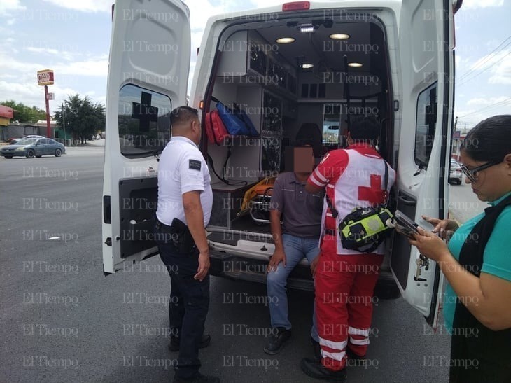 Fuerte choque de tres vehículos en la colonia Hipódromo deja un lesionado 