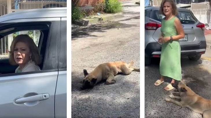 VIDEO: Captan a una mujer arrastrando a un perro con su camioneta en Jalisco