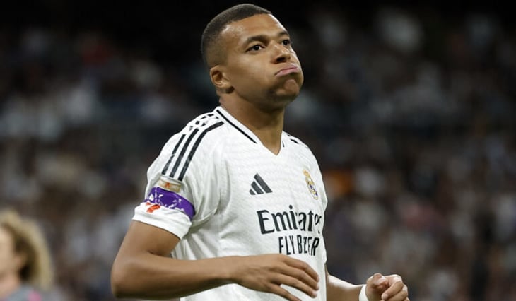 Kylian Mbappé es baja del Real Madrid varias semanas