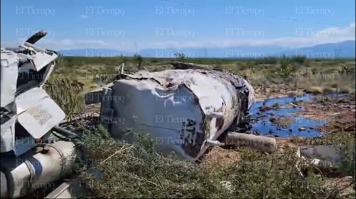 Pipa vuelca en la carretera Monclova-Monterrey