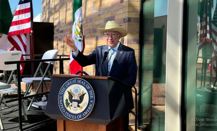 Ken Salazar: Delegación de EU en toma de protesta de Sheinbaum reafirma colaboración con México