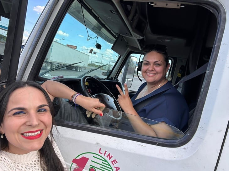 Conductoras mujeres al volante