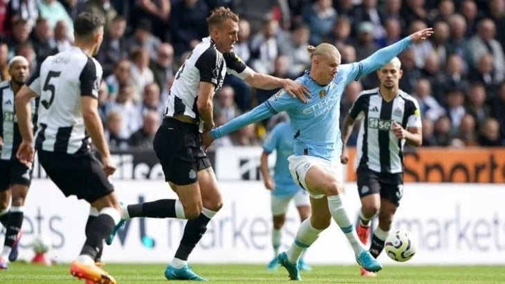 Newcastle y Manchester City reparten puntos en primer juego de Haaland sin anotar en la temporada