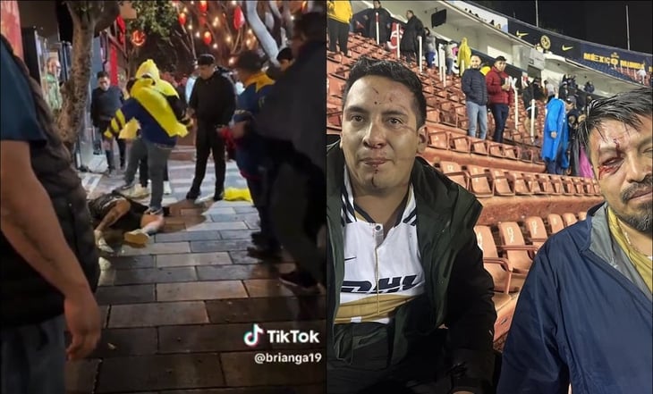 El Clásico Capitalino se tiñó de rojo; aficionados del América agreden, provocan violencia y caos contra hinchas de Pumas