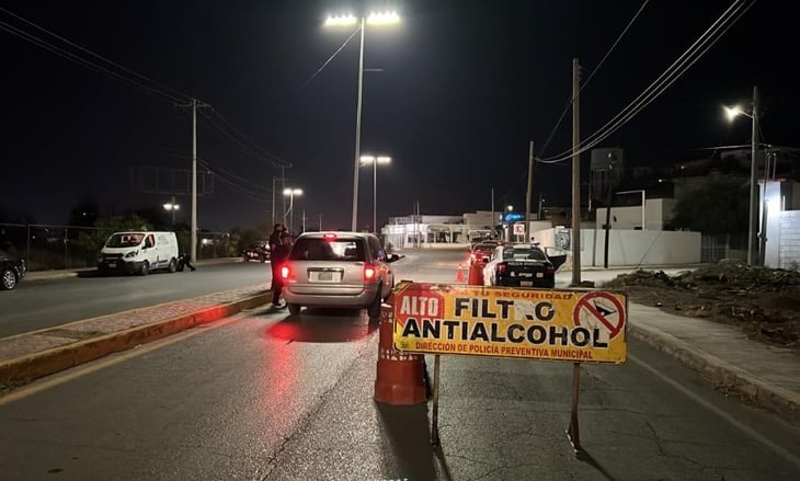 Alcalde intensifica operativos antialcohol para frenar accidentes en Monclova 