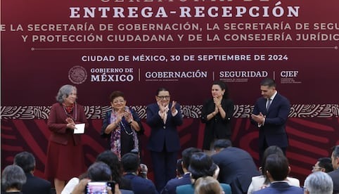 Estos son los nuevos titulares de Segob y de la SSPC en el gobierno de Sheinbaum