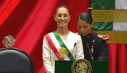 Claudia Sheinbaum rinde protesta como Presidenta de México