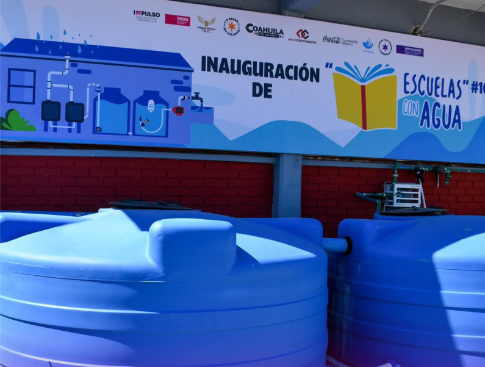 Agua de lluvias opción para escuelas por ahora