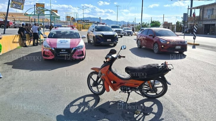 Enésima colisión de moto: Dos heridos en el San José