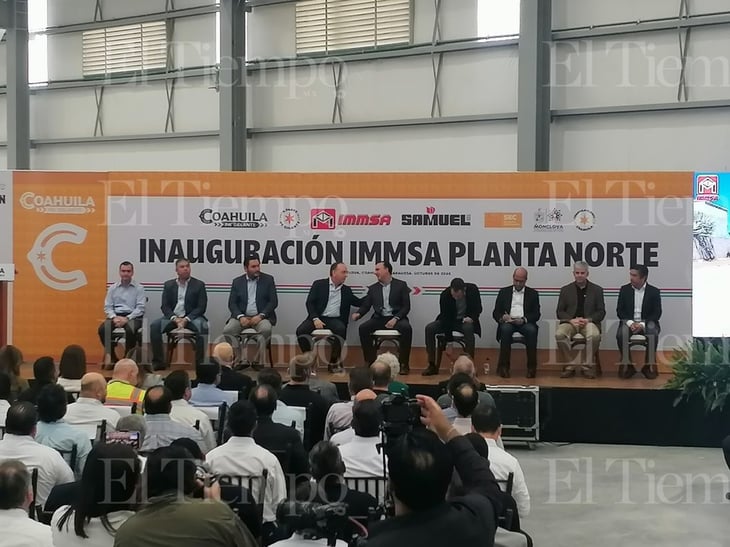 Inauguran planta nueva como proveedora de acero