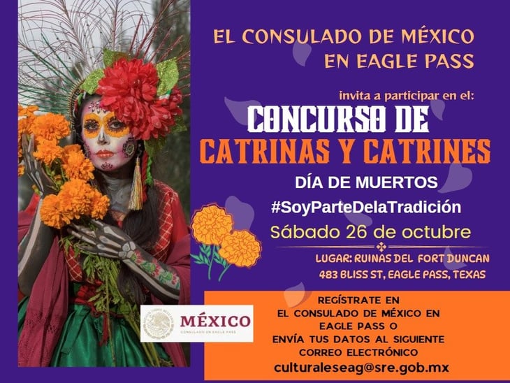 Invitan a participar en celebración del Día de Muertos binacional