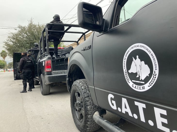 Cuatro presuntos criminales que intentaban operar en Monclova fueron detenidos