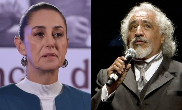 Claudia Sheinbaum reprueba comentarios de Rafael Inclán contra ella