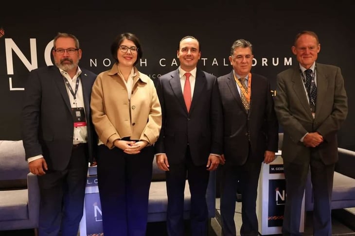 Manolo expone ventajas competitivas de Coahuila en 'North Capital Forum'