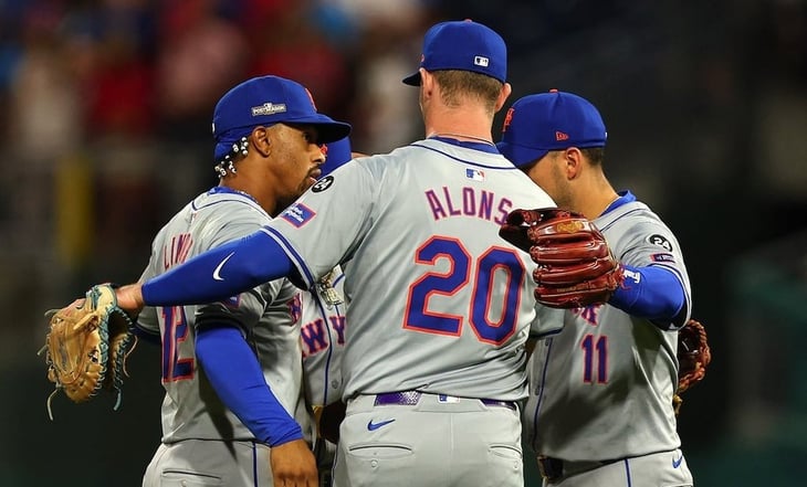 Mets vienen de atrás y con rally en la octava entrada, sorprenden a los Phillies