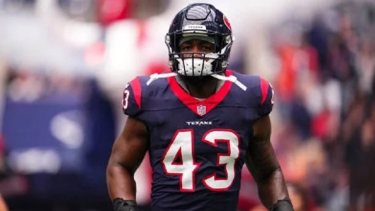 ¡A lo WWE! Neville Hewitt hace tremenda tacleada en el Texans vs Bills