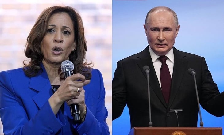 Rusia acusa a Harris de 'falta de tacto' por llamar a Putin 'dictador asesino'