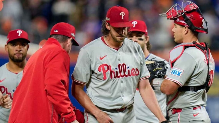 Phillies, tras seis meses de éxito, a una derrota de eliminación