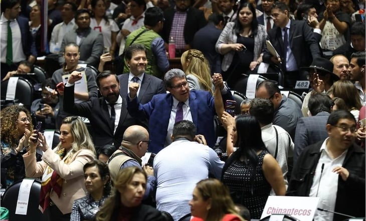 Entre gritos de 'traidores', Morena concluye reparto de presidencias