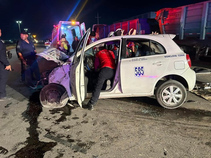 Muere menor que participo en el choque del taxi contra patrulla en Frontera