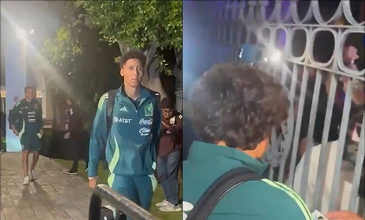 Selección Mexicana llega a Puebla y solo un jugador se paró a saludar a los aficionados