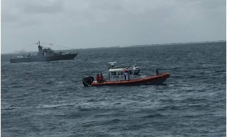 Localizan lancha 'Halcón 1' en Yucatán tras paso del huracán 'Milton'; no hay rastro de los 4 tripulantes