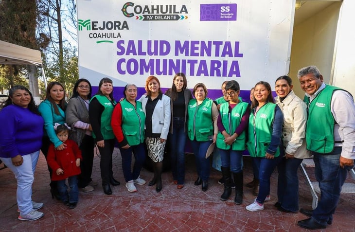 Coahuila fortalece acciones de atención a la salud mental