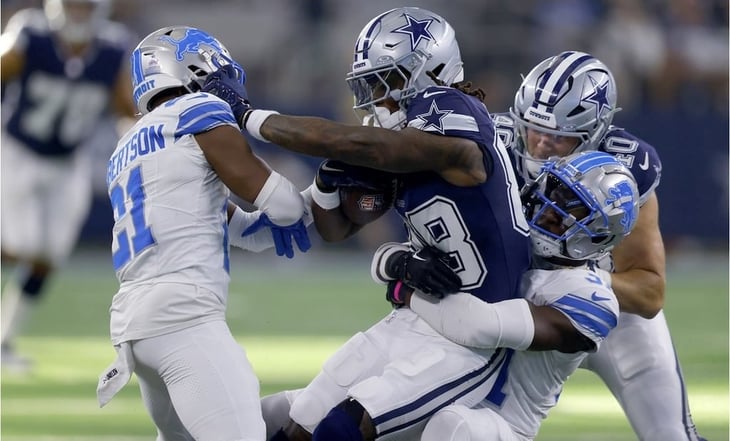 Los Cowboys fueron humillados en Dallas por los Lions de Detroit