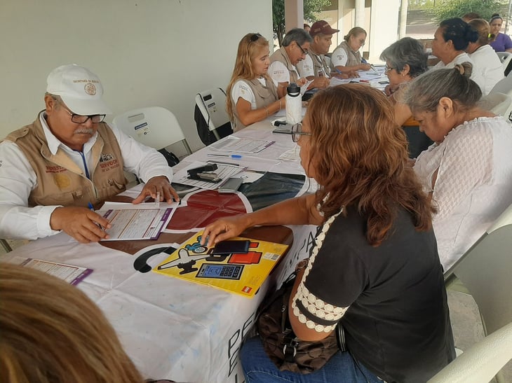 Se registran 2,350 mujeres para la pensión del Bienestar en Piedras Negras