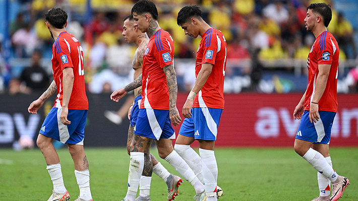 Chile cae ante Colombia y sigue colista de las Clasificatorias