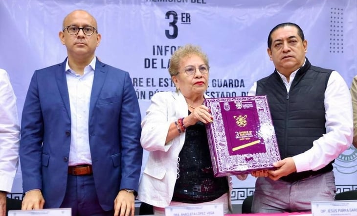 Evelyn Salgado presenta su Tercer Informe de Gobierno al Congreso local