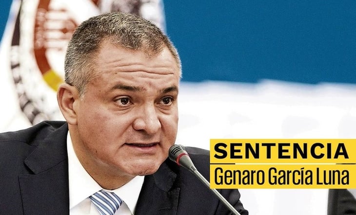 Genaro García Luna es sentenciado a un total de más de 38 años de prisión