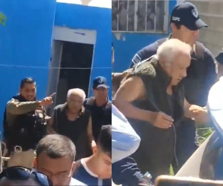 Policías evitan que adulto mayor sea linchado en San Luis Potosí