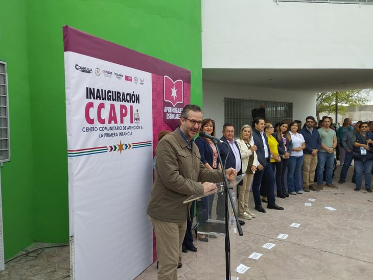 Inauguran Centro de Atención a la Primera Infancia en Piedras Negras 