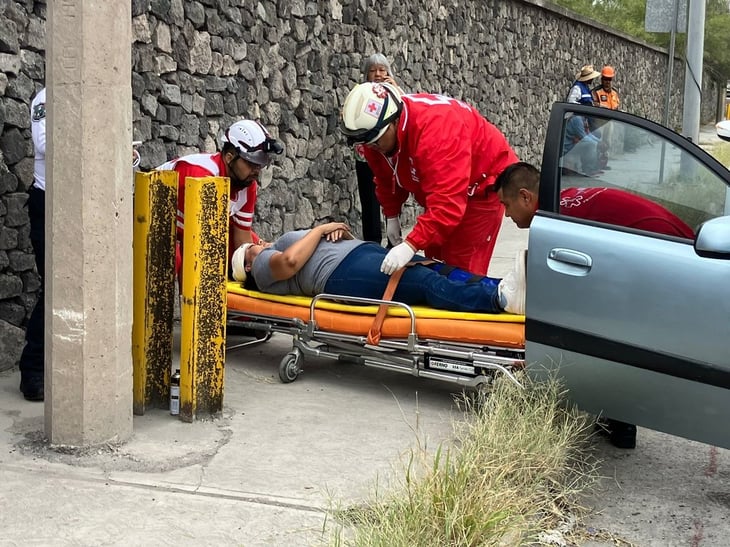 Copiloto de auto resulta lesionada tras fuerte choque en el Pape