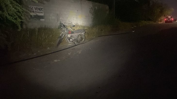 Ladrones abandonan motocicleta tras fallido intento de robo en la colonia Guadalupe