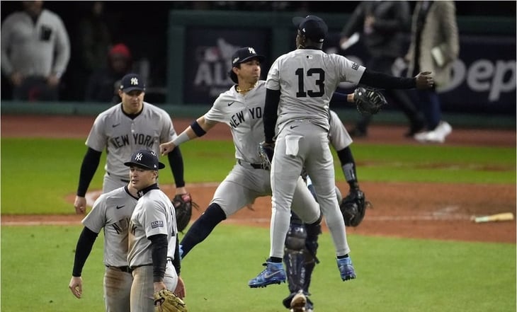 Yankees derrota con sufrimiento a Cleveland y se lleva el cuarto de la serie