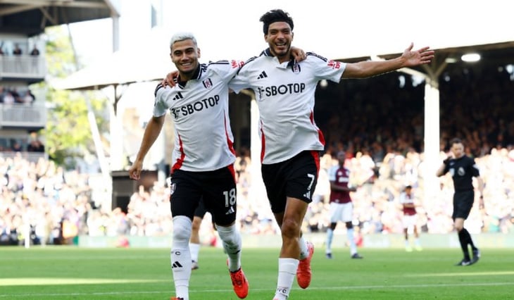 ¡Le anota al Dibu Martínez! Raúl Jiménez sigue imparable, pero no fue suficiente y el Fulham cayó ante el Aston Villa