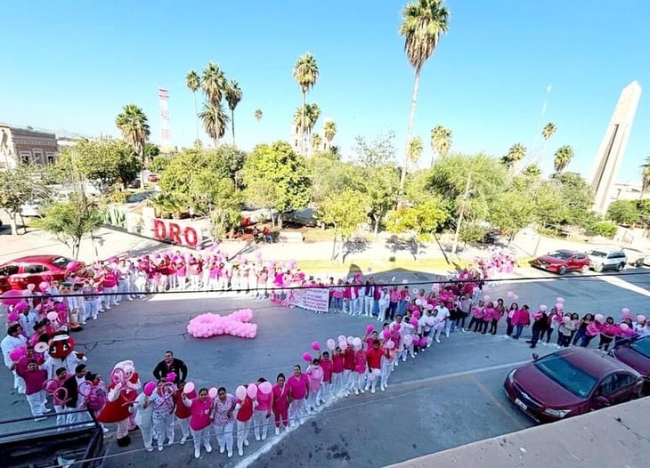 Conmemoran Día Internacional de la Lucha contra el Cáncer de Mama en San Pedro