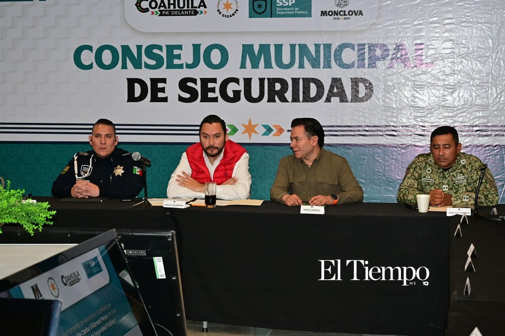 Galería fotográfica: Consejo Municipal de Seguridad define acciones decembrinas en Monclova